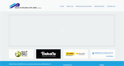 Desktop Screenshot of medcinpharma.com